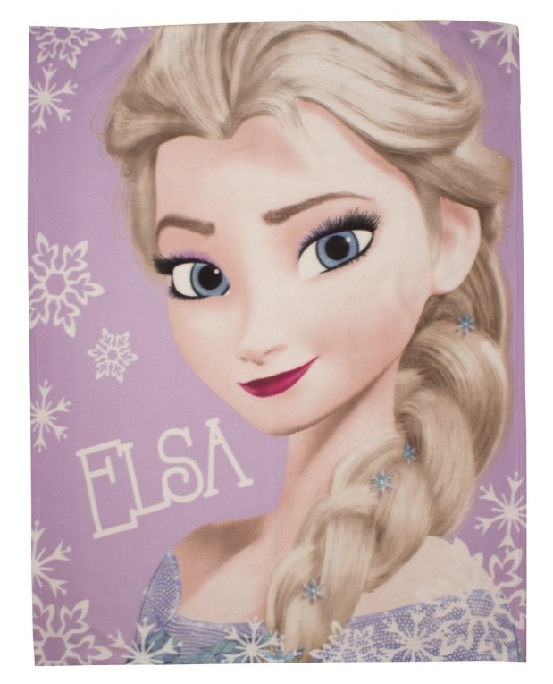 gouden Zonsverduistering Beschaven Frozen fleece deken Elsa - HuupHuup